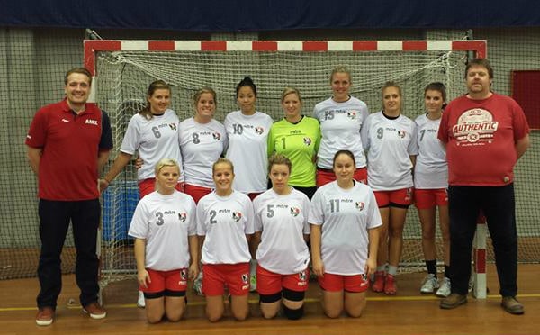 3 damer holdbillede 2013-2014